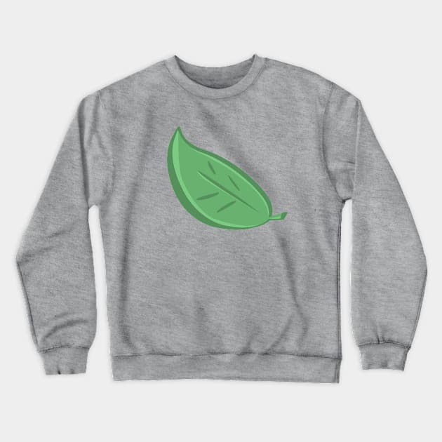 Leaf Design Crewneck Sweatshirt by TriggerAura